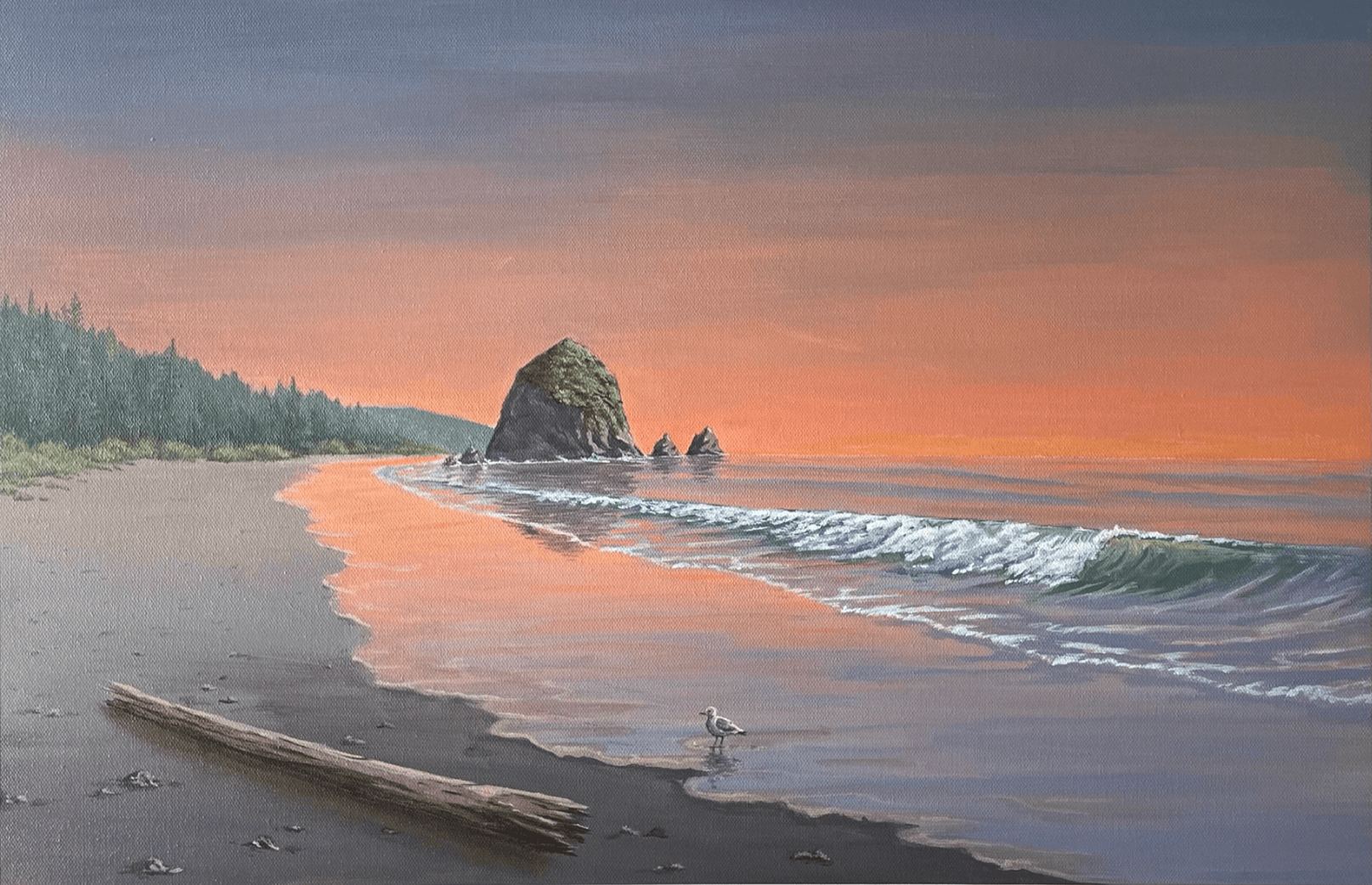 Original painting by Charlie Kern